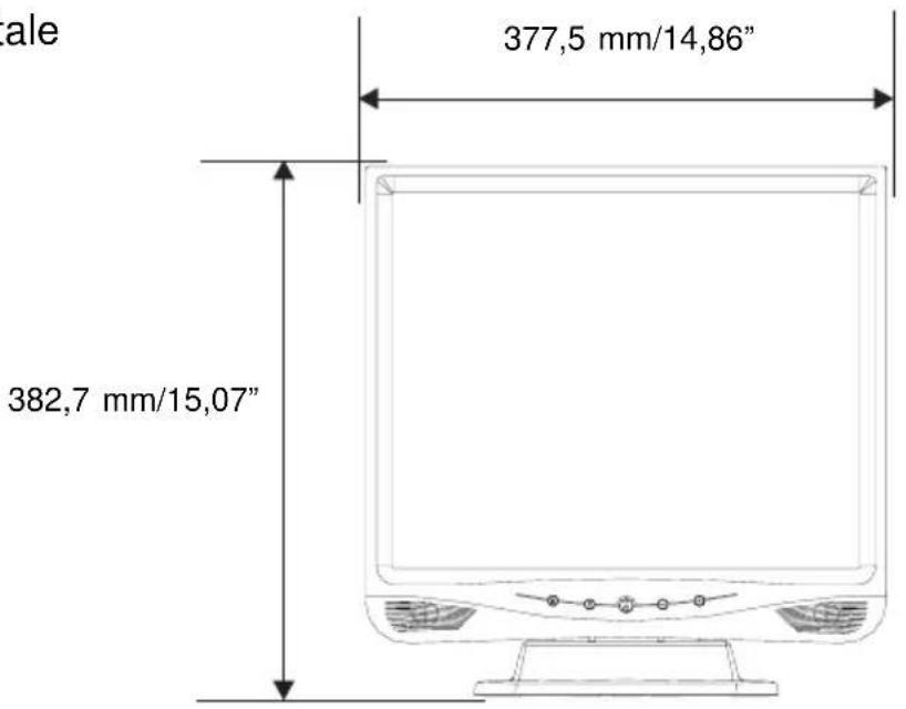 NEC LCD 1711M - - Fuori tolleranza - 1