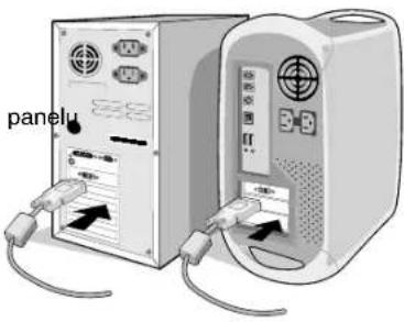 NEC SpectraView Reference 21 - Podłączenie monitora - 1