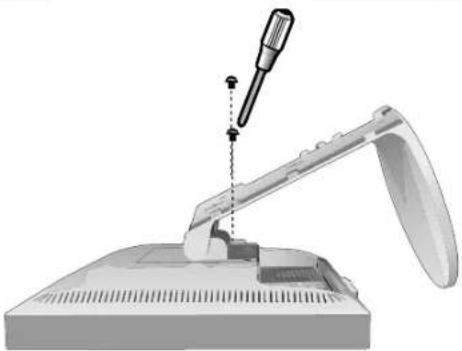 NEC MultiSync 20WGX² Pro - Remove Monitor Stand for Mounting - 3