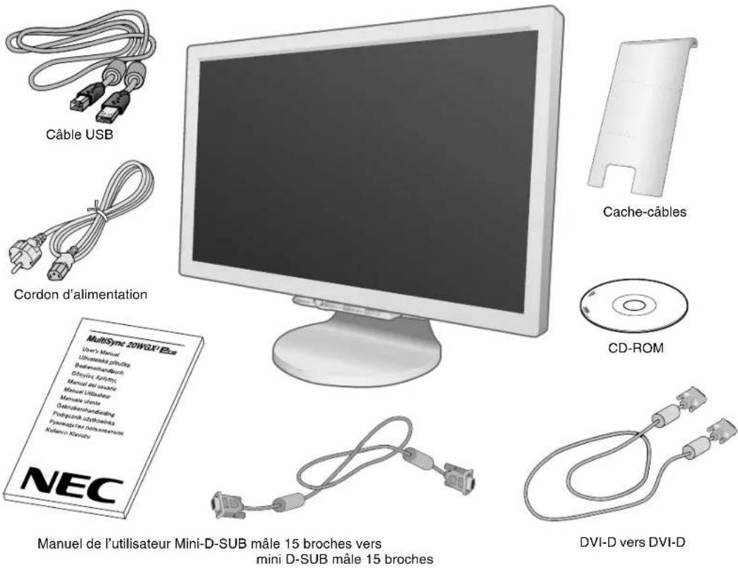 NEC MultiSync 20WGX² Pro - Contenu - 1