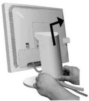 NEC MultiSync 20WGX² Pro - Montaj icin Monitor Destegini Cikartin - 1