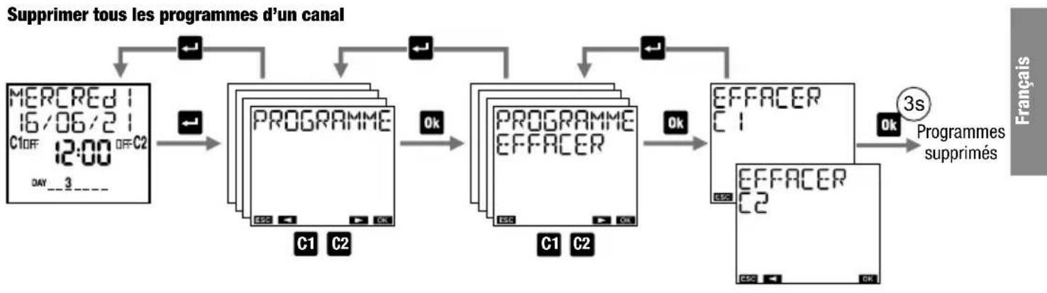 Vemer memo BT1 GPS - Modifier ou supprimer un programme - 3