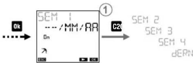 Vemer memo BT1 GPS - Paramètres du programme - 1
