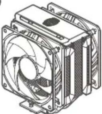 COOLER MASTER MasterAir MA612 Stealth - 01.Package Content - 1