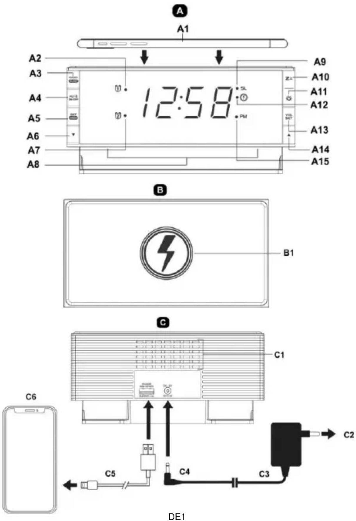 TECHNOLINE WT 487 - WT 487 - Bedienungsanleitung - 1