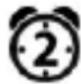 TECHNOLINE WT 487 - CONFIGURAR LA ALARMA 1 Y LA ALARMA 2 (la hora de la alarma predeterminada es a las 6:00) - 2