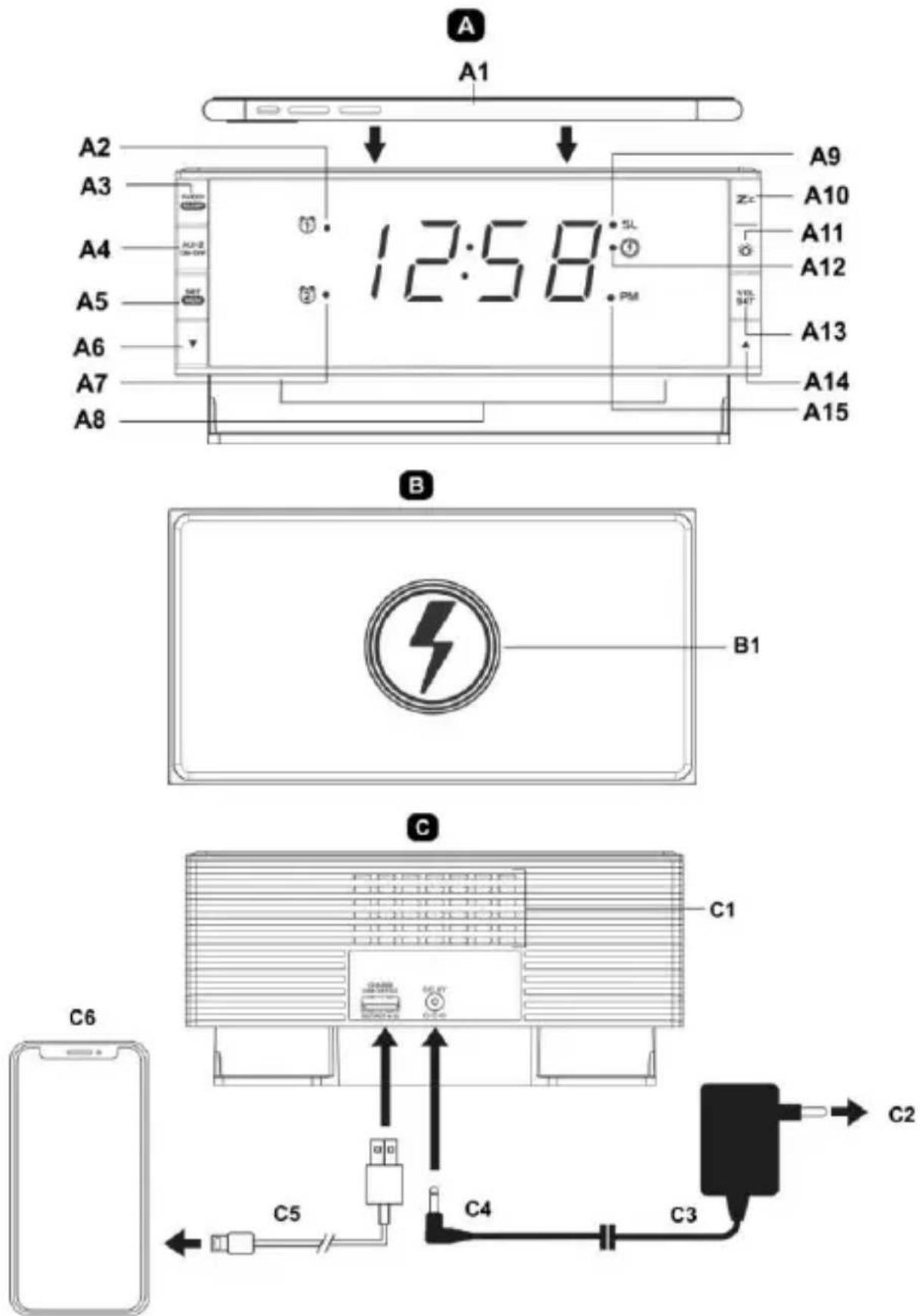 TECHNOLINE WT 487 - WT 487 - Gebruikershandleiding - 1