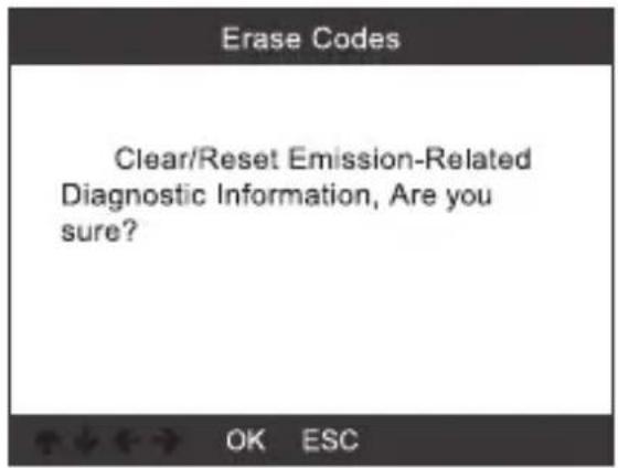 VOLTCRAFT VCOBD9610 - Clearing codes - 1