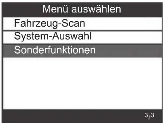 VOLTCRAFT VCOBD9610 - Sonderfunktionen - 1