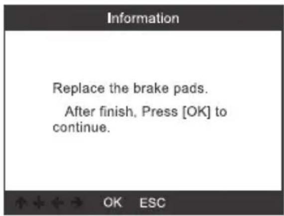 VOLTCRAFT VCOBD9610 - Resetting the EPB - 6