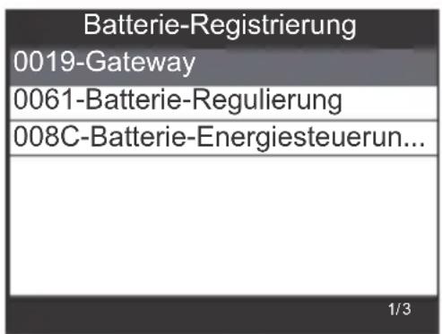 VOLTCRAFT VCOBD9610 - Batterieregistrierung - 1