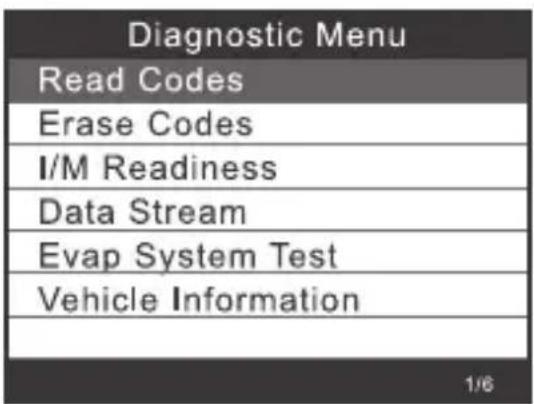 VOLTCRAFT VCOBD9610 - Reading codes - 1