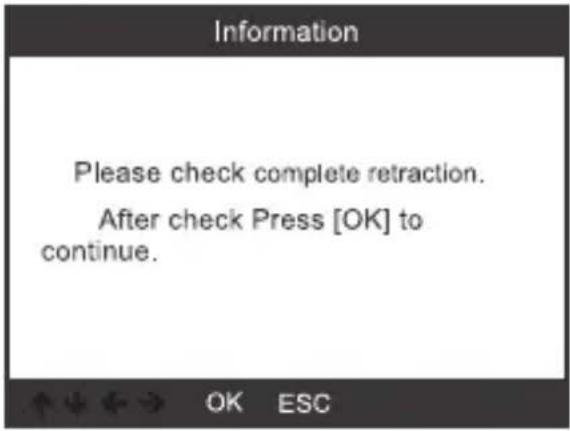 VOLTCRAFT VCOBD9610 - Resetting the EPB - 9