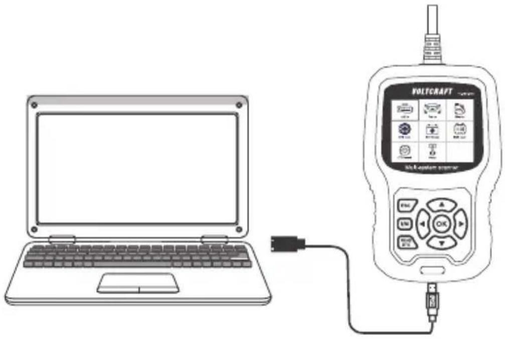 VOLTCRAFT VCOBD9610 - Software Update - 1