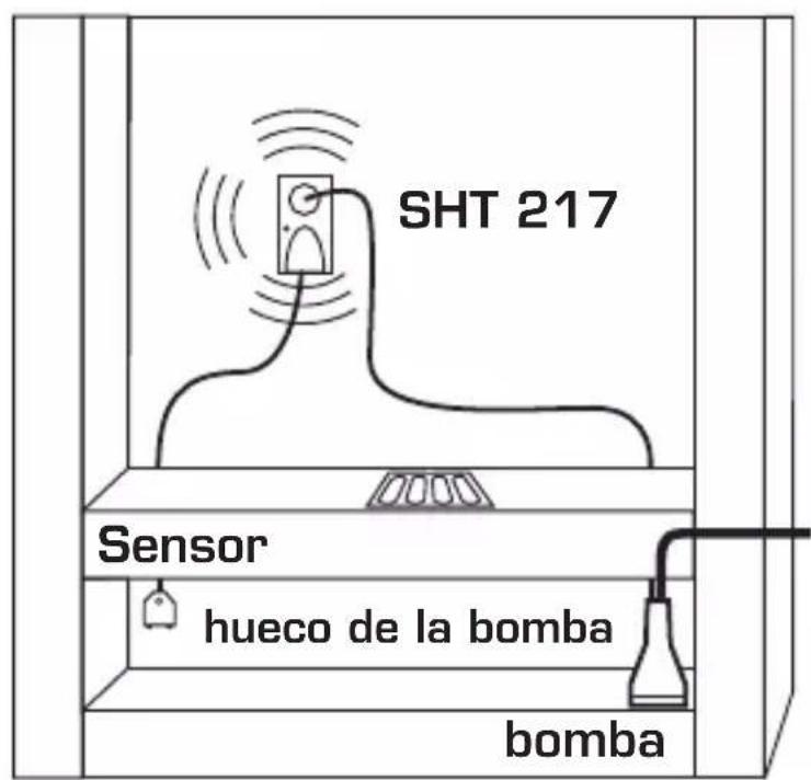 Schabus SHT 217 - Montaje del sensor - 2