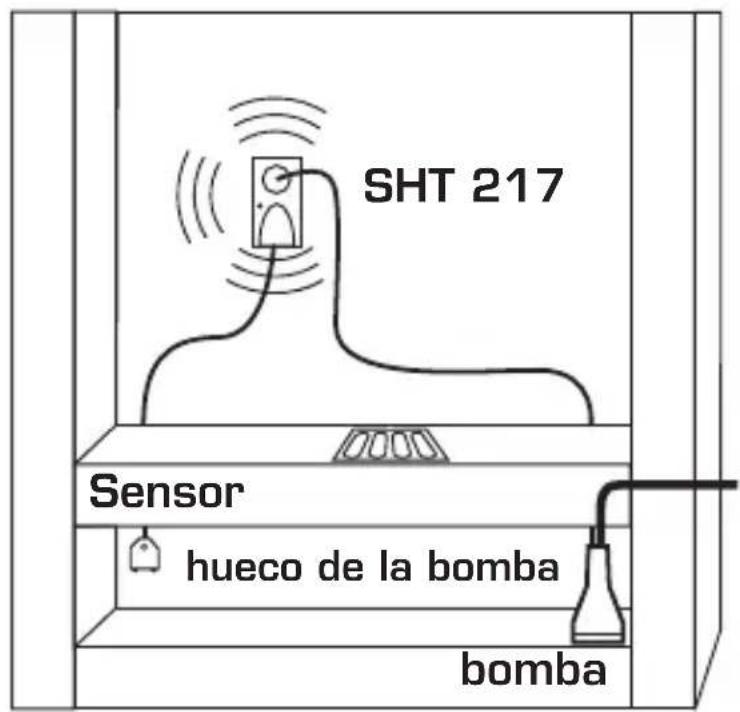 Schabus SHT 216 - Montaje del sensor - 2