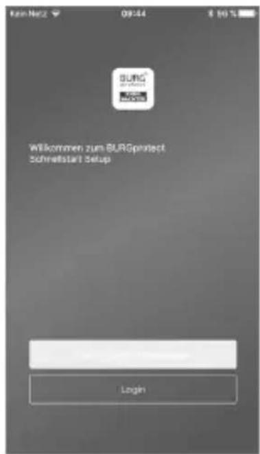 Burg Wächter SET 2210 - Netzwerk Konfiguration - 1