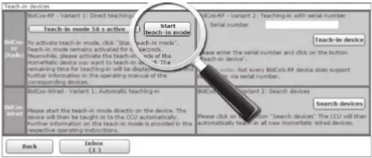 Homematic IP HMESPMSw1PIDNR5 - Teaching-in to a HomeMatic Central Control Unit - 5