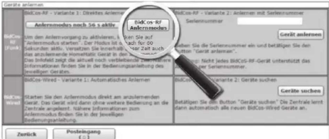 Homematic IP HMESPMSw1PIDNR5 - Anlernen an eine HomeMatic Zentrale - 5