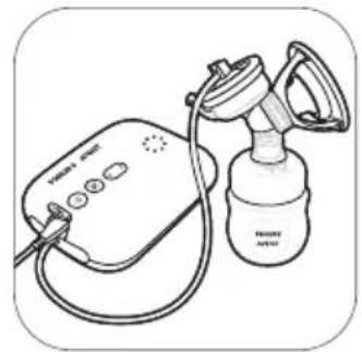 PHILIPS Avent SCF393 - Montaje del extractor de leche - 10