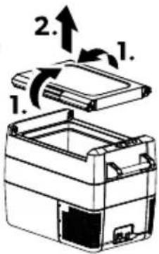 DOMETIC CFF70DZ - da7 &) glage ( e la temp) rat9re - 17