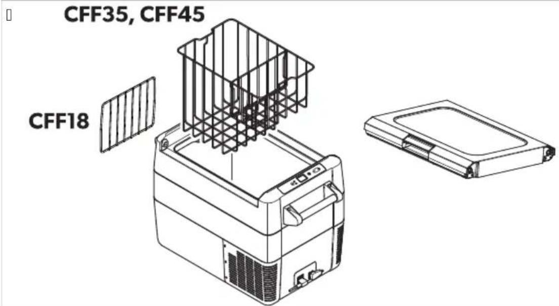 DOMETIC CFF70DZ - Fe( ) lüt4h2F - 4