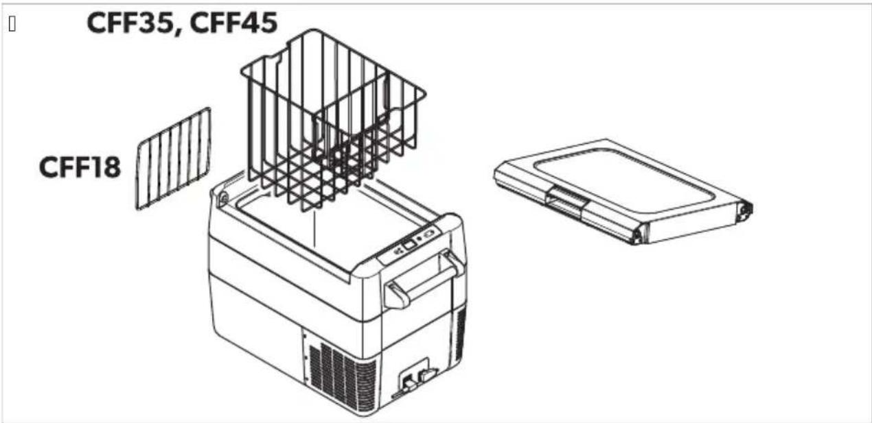 DOMETIC CFF70DZ - ÄCE3E. ' ND! Kahj9!t9!te oht - 1