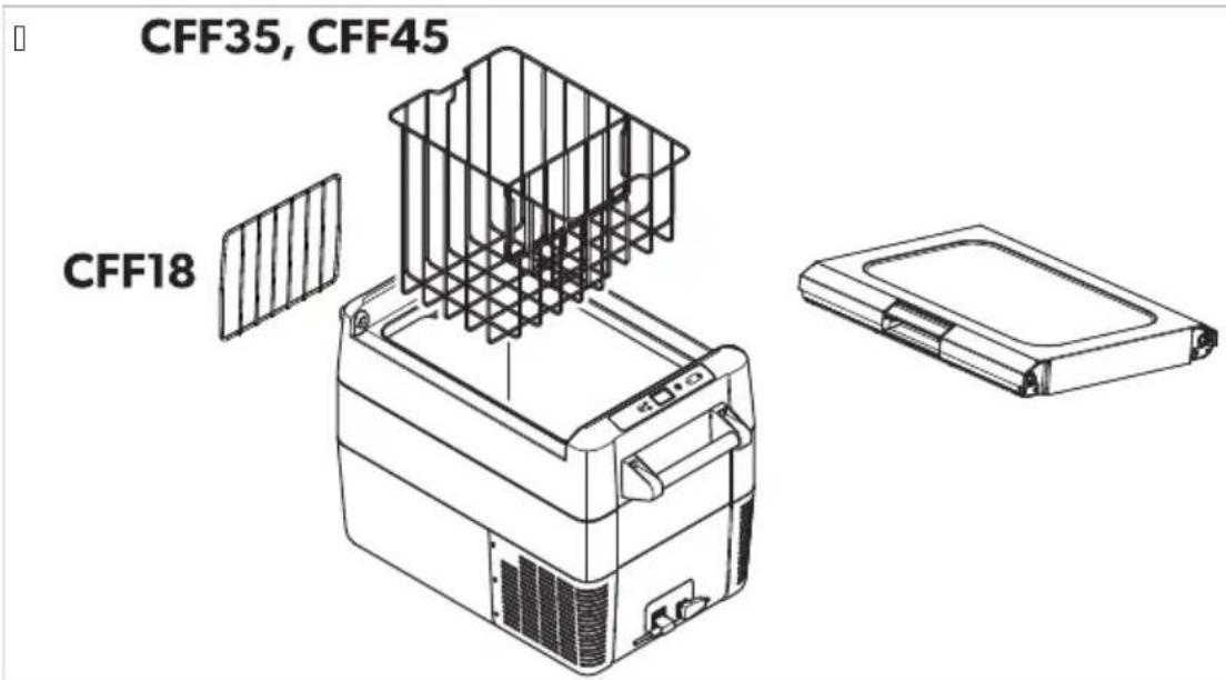DOMETIC CFF12 - &imo2ione ( el portata22a b! olo CFF12c - 2