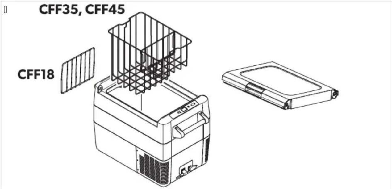 DOMETIC CFF12 - ΠΡΟΣΟΧΗ! Κίνδυνος πρόκλησης ζημιάς - 1