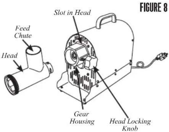 Weston 331301W - WARNING! Before cleaning, assembling or disassembling the Grinder, make sure the Grinder Motor is OFF and the PLUG IS REMOVED FROM THE OUTLET/POWER SOURCE! - 1