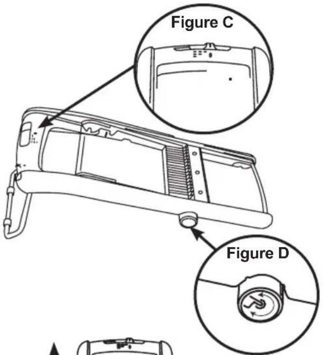 Weston 010008W - USING THE SAFE SLICE MANDOLINE - 3