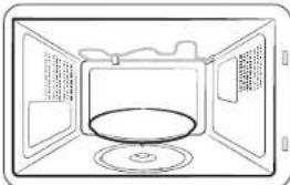 SAMSUNG MG23A7318CK - De bakplaat gebruiken - 1