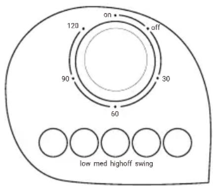 Tomado TFC7503B - BETJENING AF TÅRNVENTILATOREN - 1
