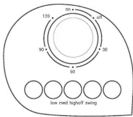 Tomado TFC7503B - BEDIENUNG DES TURMVENTILATORS - 1