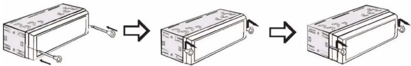 BLAUPUNKT BPA 1119 BT - ΑΦΑΙΡΕΣΗ ΤΗΣ ΜΟΝΑΔΑΣ - 1