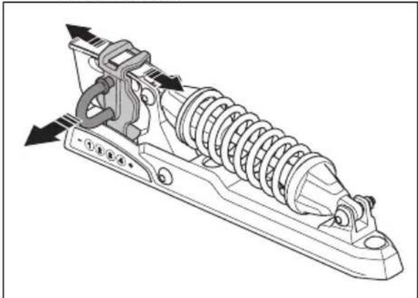HUSQVARNA Xcite Z380 - To adjust the seat - 2