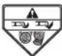 HUSQVARNA Xcite Z350 - Symbols on the product - 25