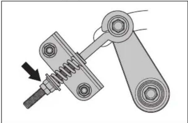 HUSQVARNA Xcite Z350 - To remove the pump belt - 1