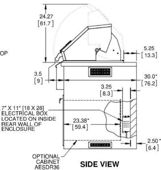 Hestan EAB36NG - ISLAND VENTILATION OPENINGS - 6