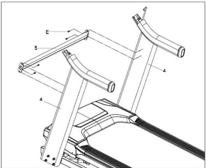 Horizon Fitness 7.4AT - Assemblage étape 2 - 1