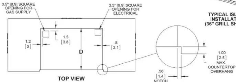 Hestan EMB36NG - WARNING - 3