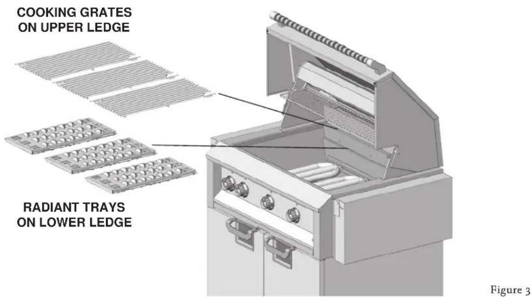 Hestan EABR36NG - LOCATING AND ASSEMBLING THE GRILL (continued) - 2