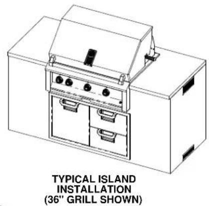Hestan EABR36NG - ISLAND VENTILATION OPENINGS - 3