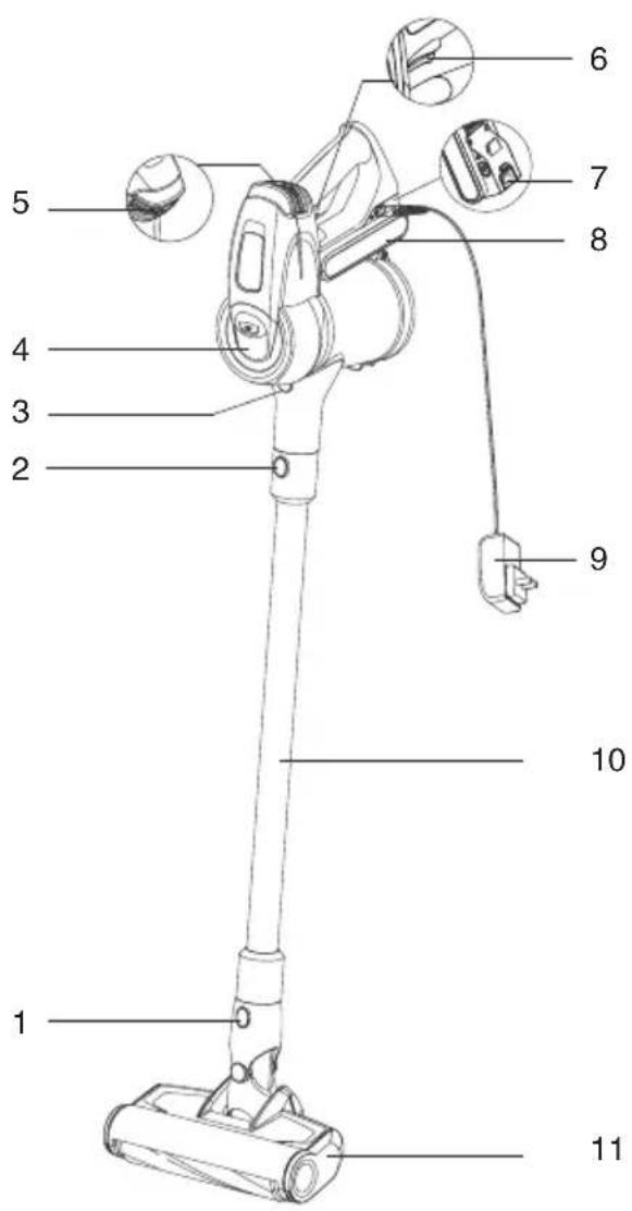 JIMMY JV83 - Parts Name - 1