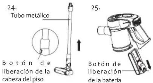 JIMMY JV83 - Almacenamiento de la aspiradora - 1