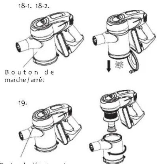 JIMMY JV83 - Nettoyage de la brosse électrique - 1