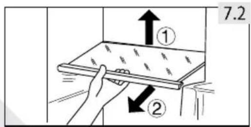 HAIER H3F330SEH1 - Removable door racks - 1