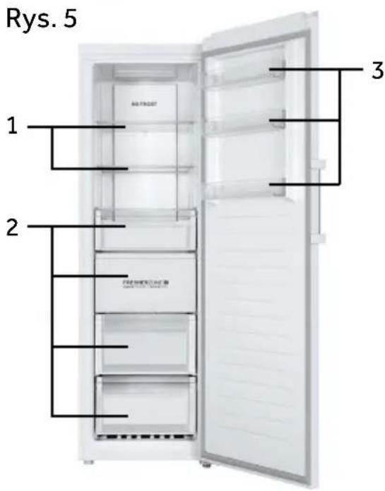 HAIER H3F330SEH1 - Tryb Eko (-16°C) (B) - 1