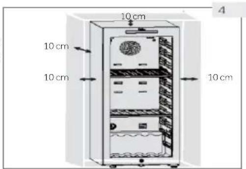 HAIER HWS77GDAUI - Spazio per la ventilazione - 2