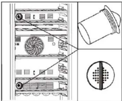 HAIER HWS77GDAUI - Inserimento del filtro: - 1